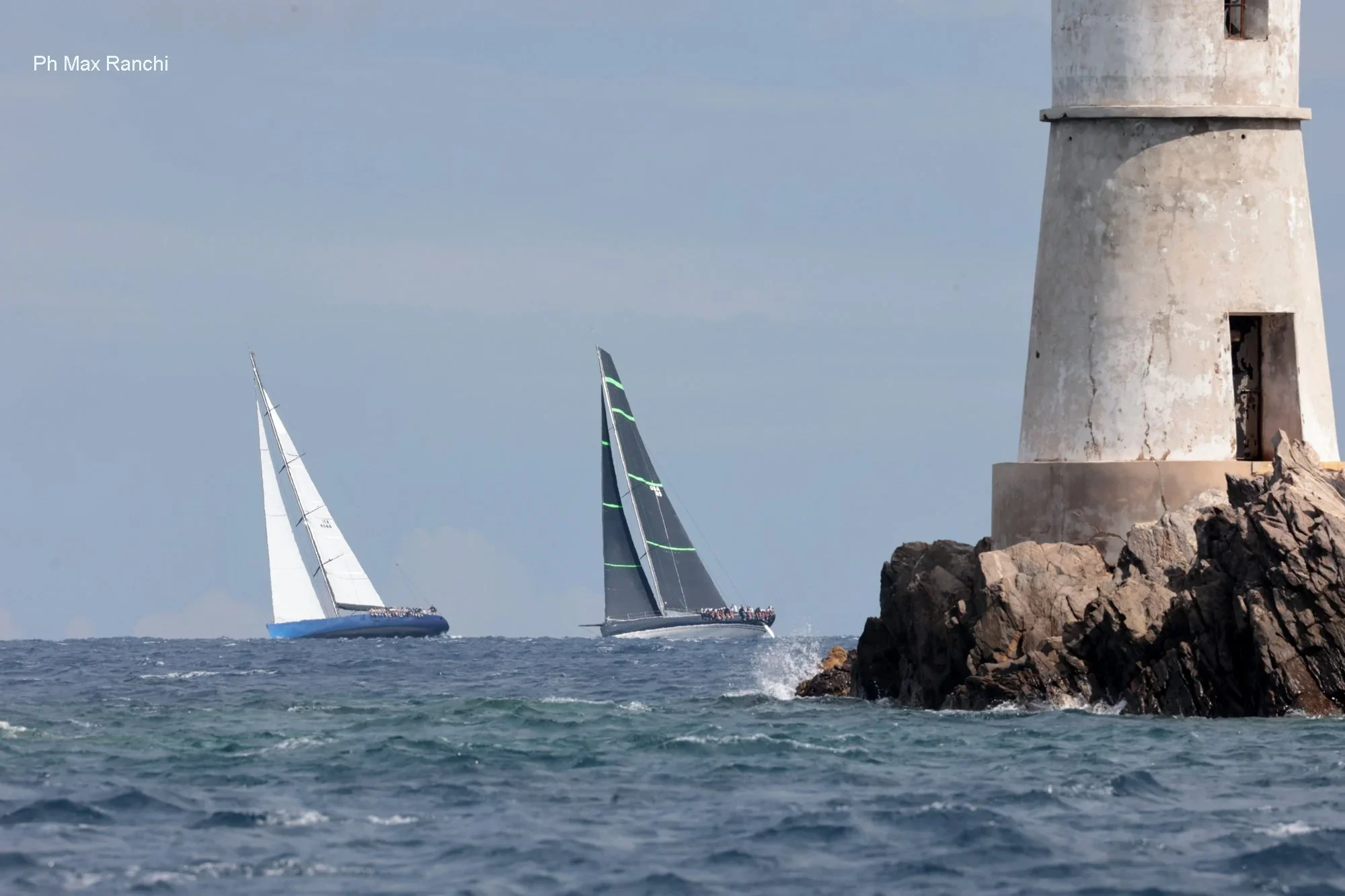 Bella Mente Battles Through Scenic and Challenging Coastal Race in Porto Cervo