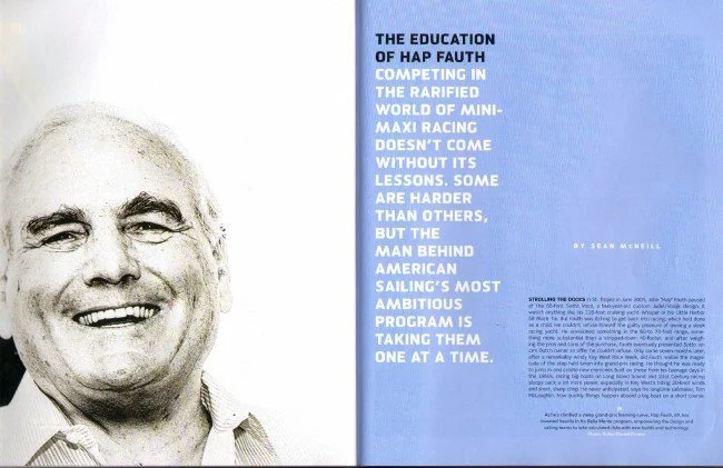 Hap Fauth Featured in Sailing World