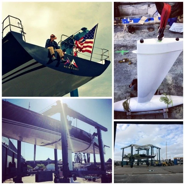 Bella Comes Together at Newport Shipyard