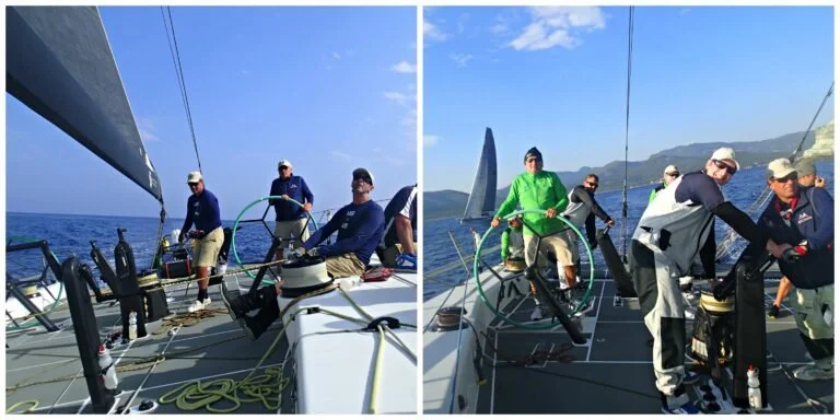 Onboard during last week's Giraglia Rolex Cup Offshore Race