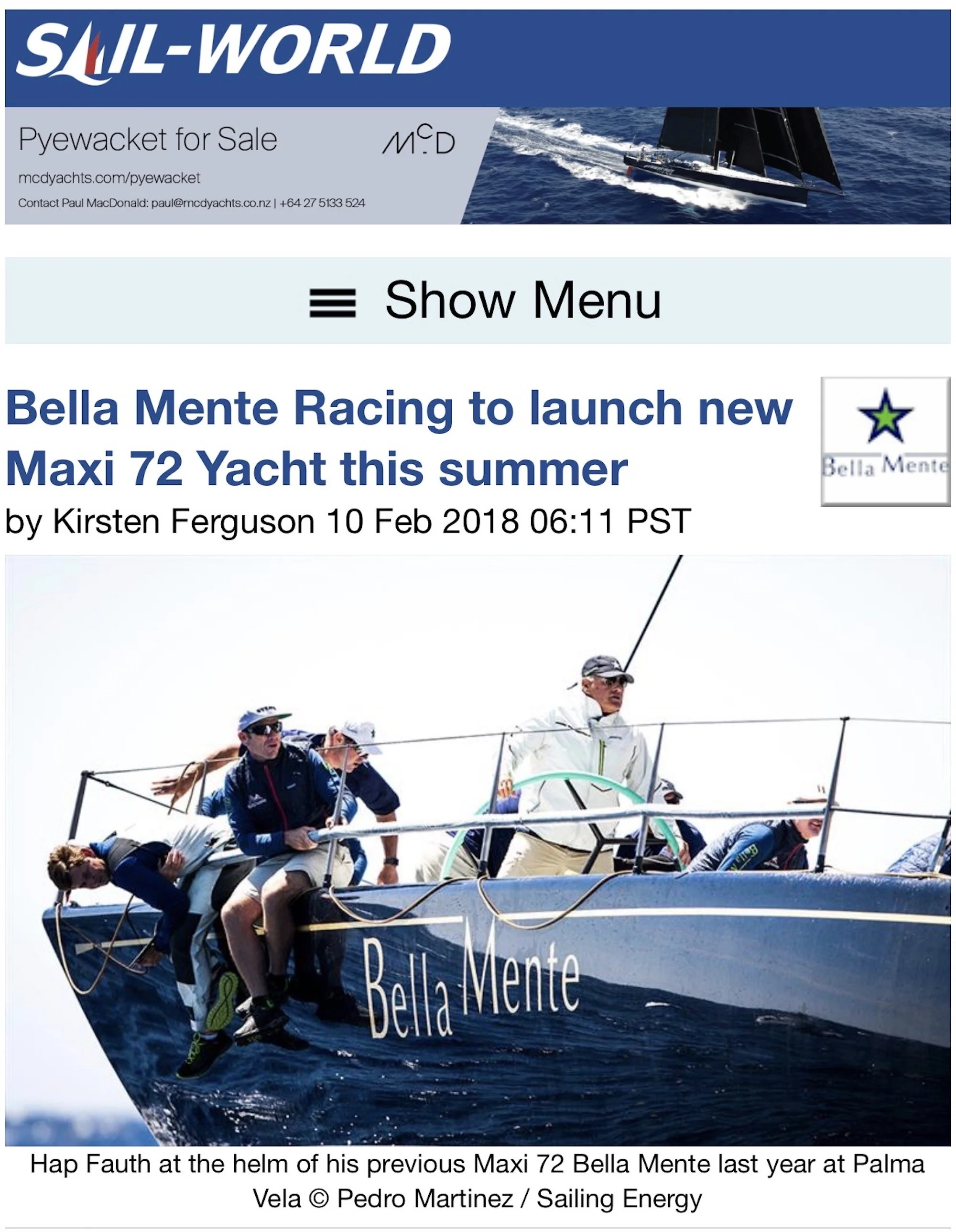 Sail World - February 2018