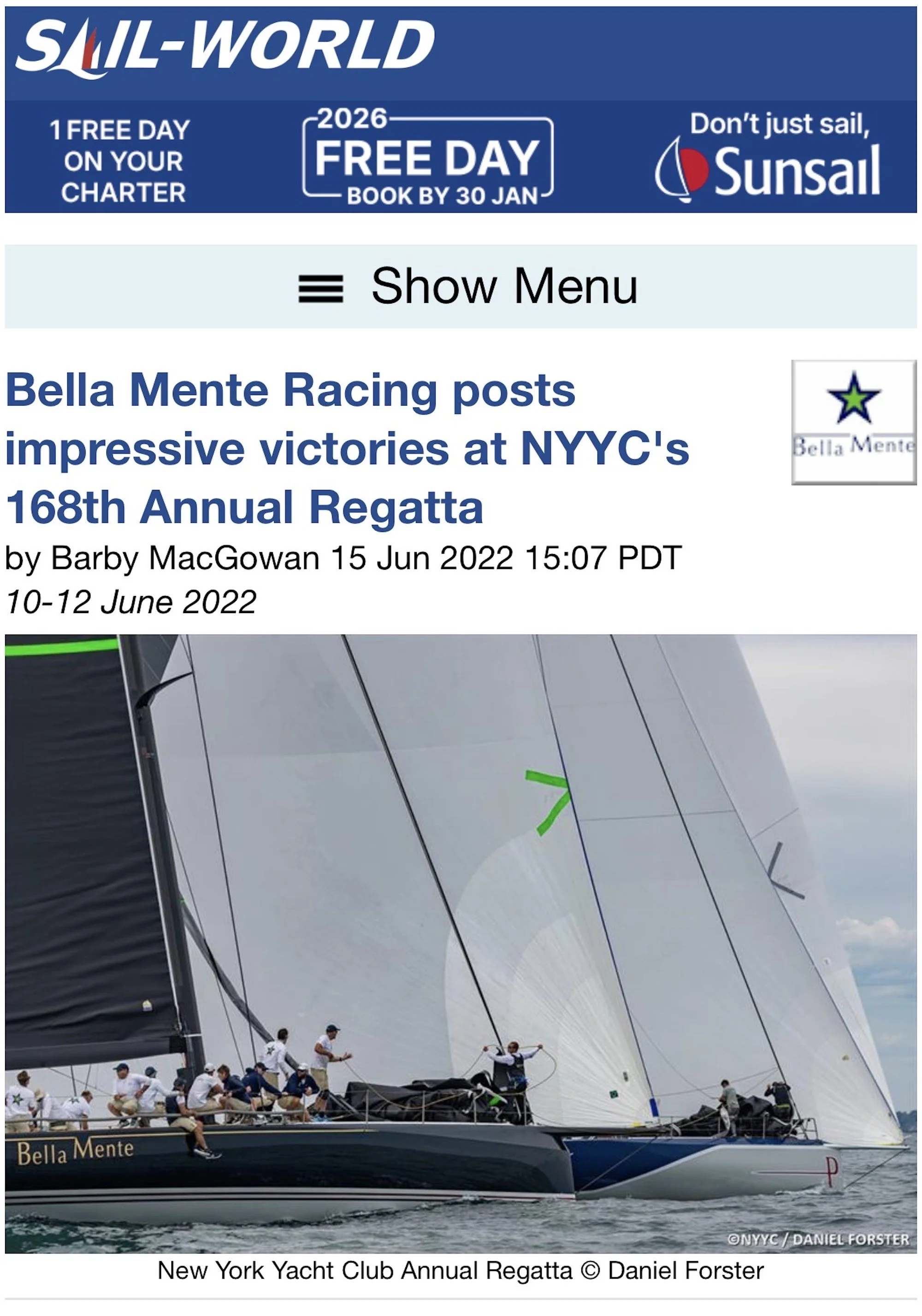 Sail World - June 2022