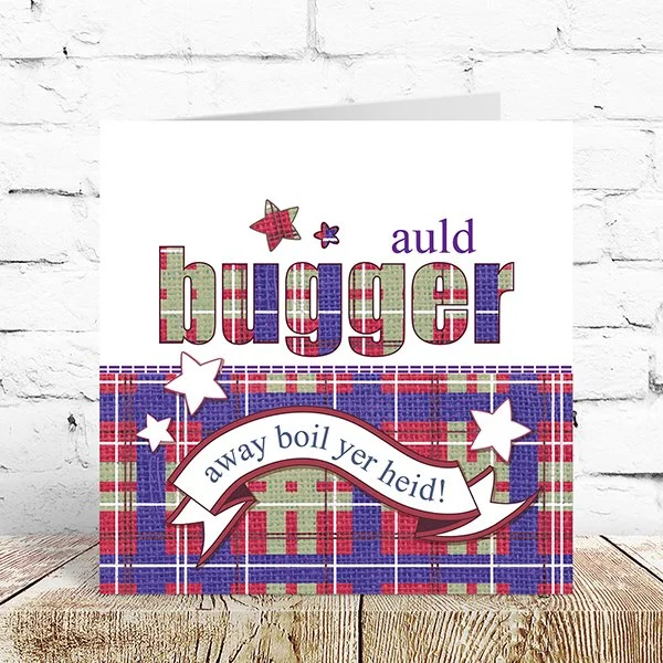 Auld Bugger Card