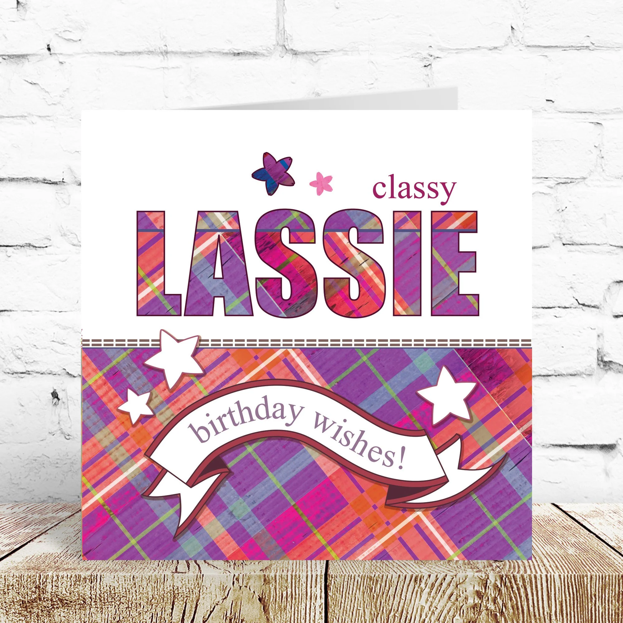 Classy Lassie card