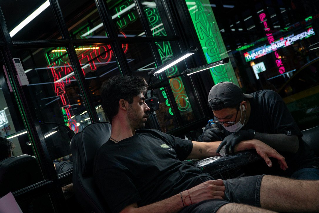 Tattoo Center Khaosan, Bangkok, Thailand