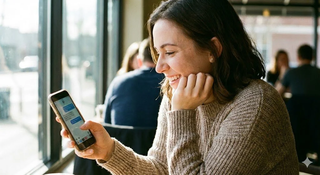 Mă gândesc la tine.