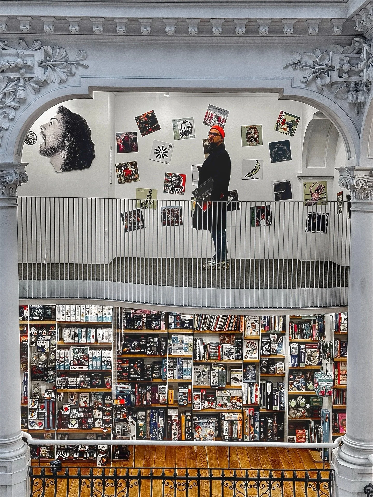 It's gonna be me and my record, poetry and psychology books, against the world.