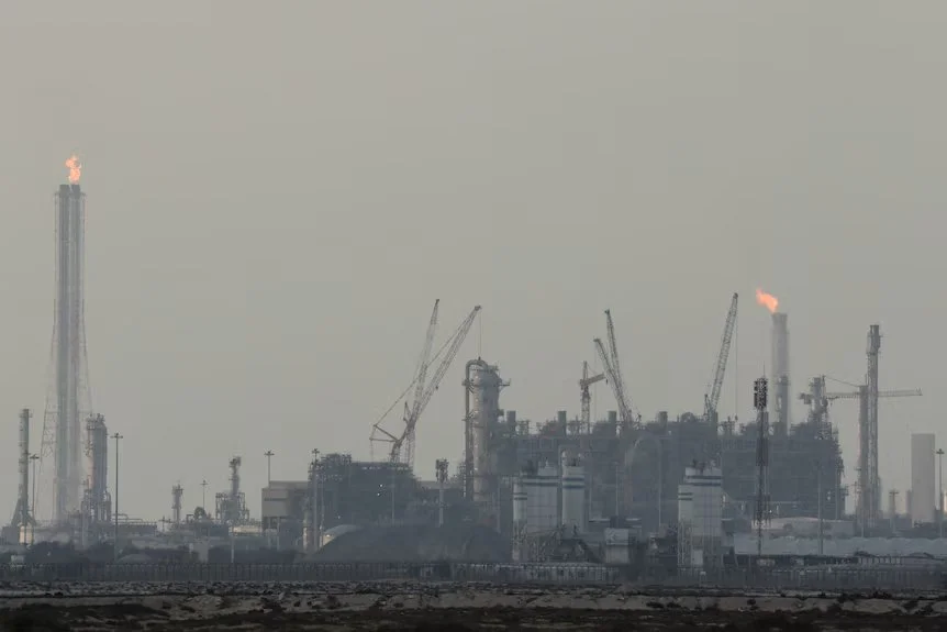 QatarEnergy's liquefied natural gas (LNG) production facilities in Ras Laffan Industrial City, Qatar March 2. (Reuters: File)