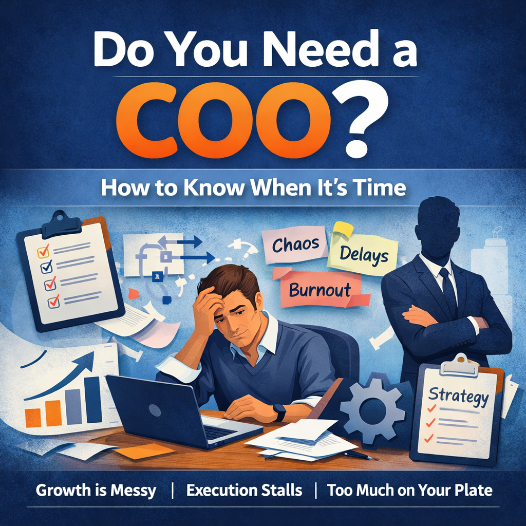 Do You Need a COO? Here’s How to Tell