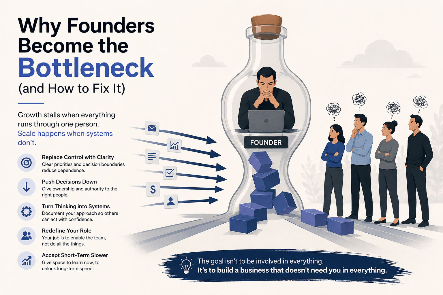 Why Founders Become the Bottleneck (and How to Fix It)