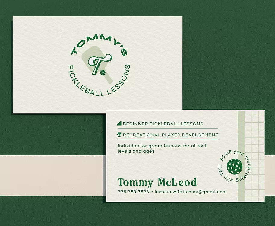 Tommy’s Pickleball Lessons