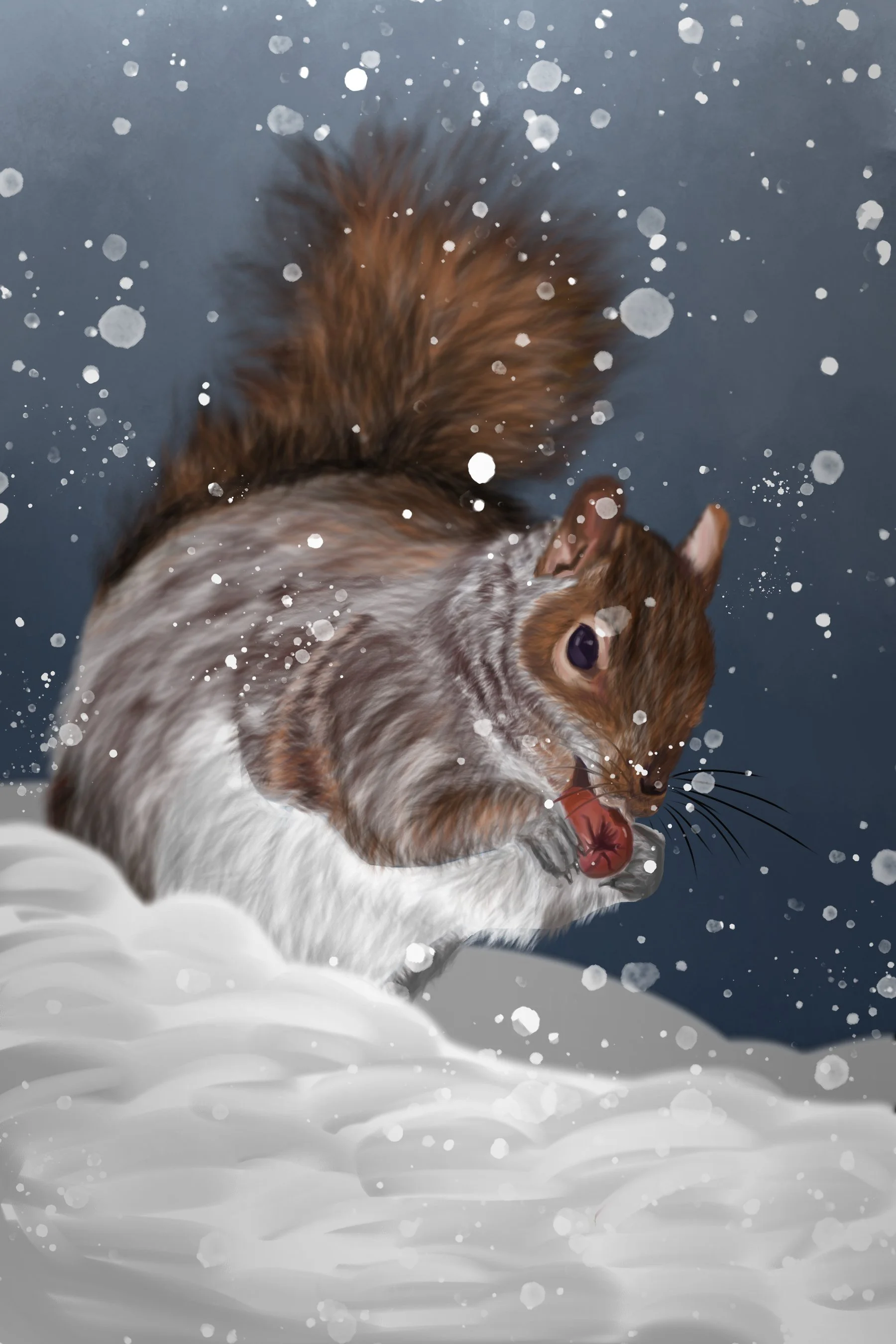 Squirrel Painting