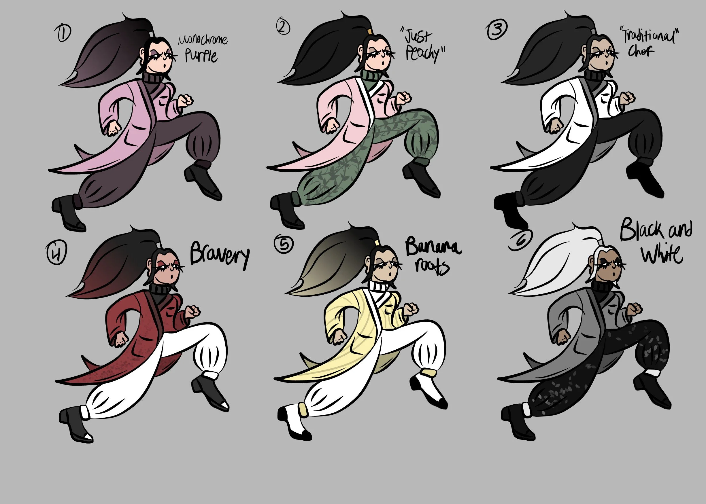 Momo Color Experimentation