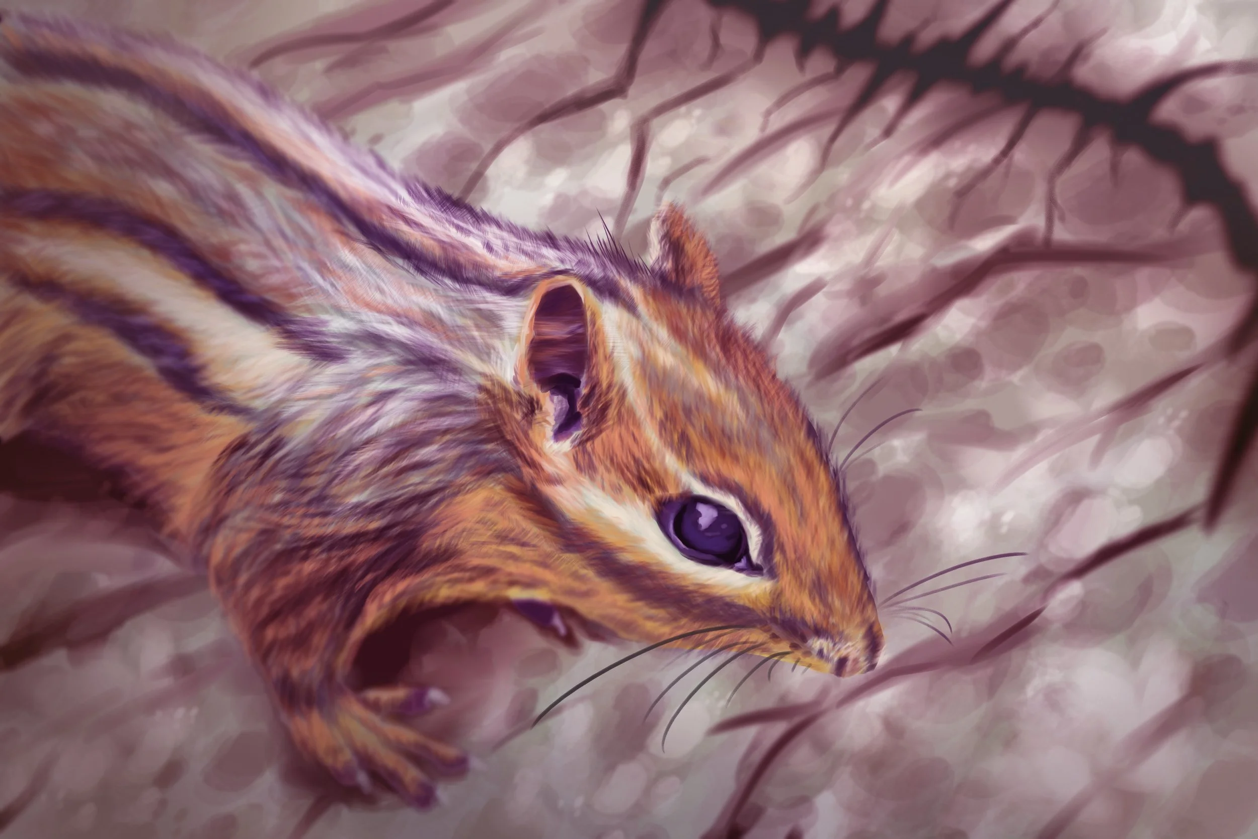 Chipmunk Painting