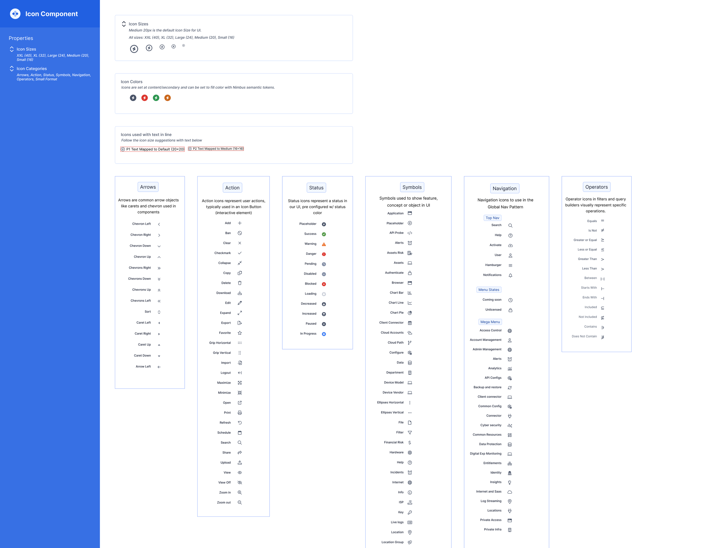 New Icon System, icons built in React (moved away from Font Awesome)