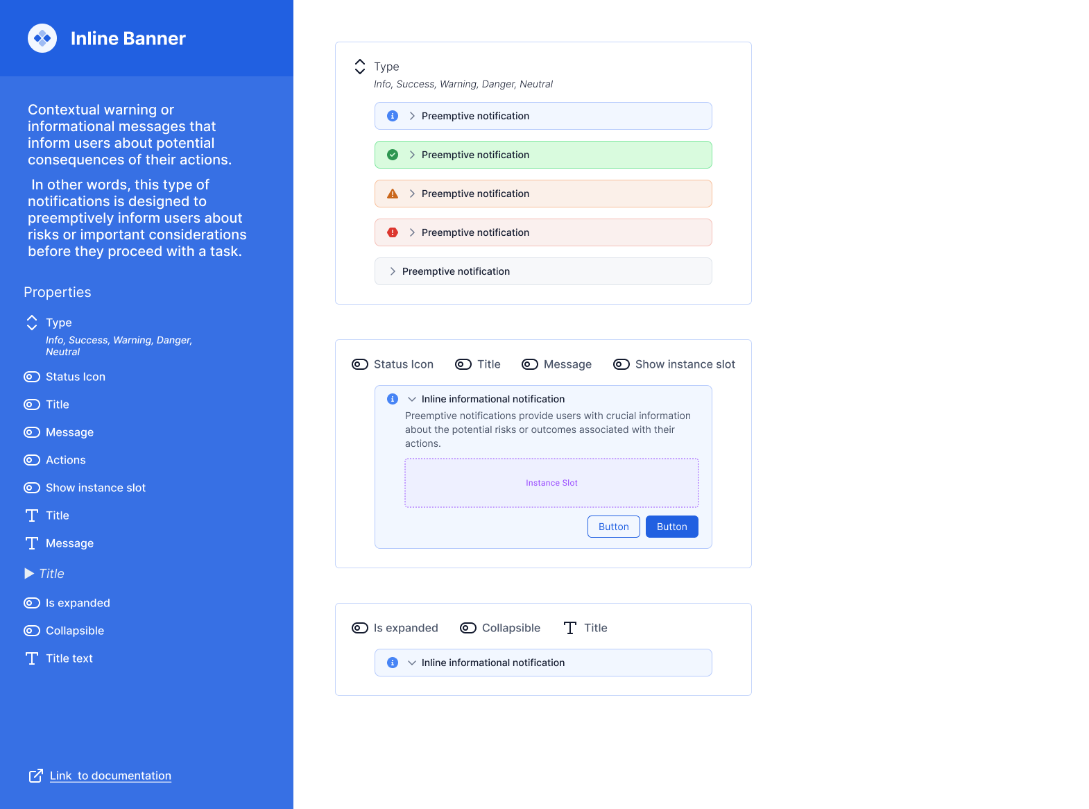 Inline Banner Component