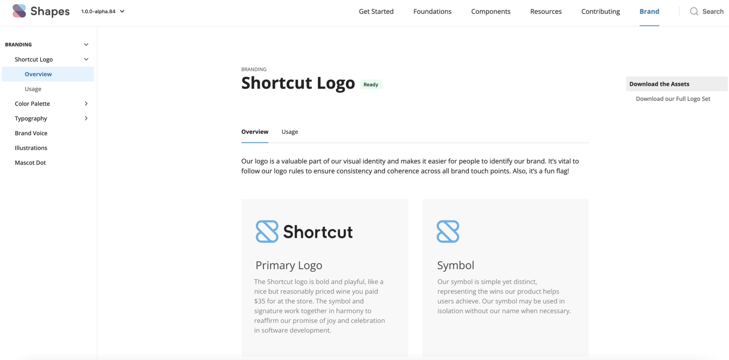 Provided guidance on usage of branding assets and illustrations