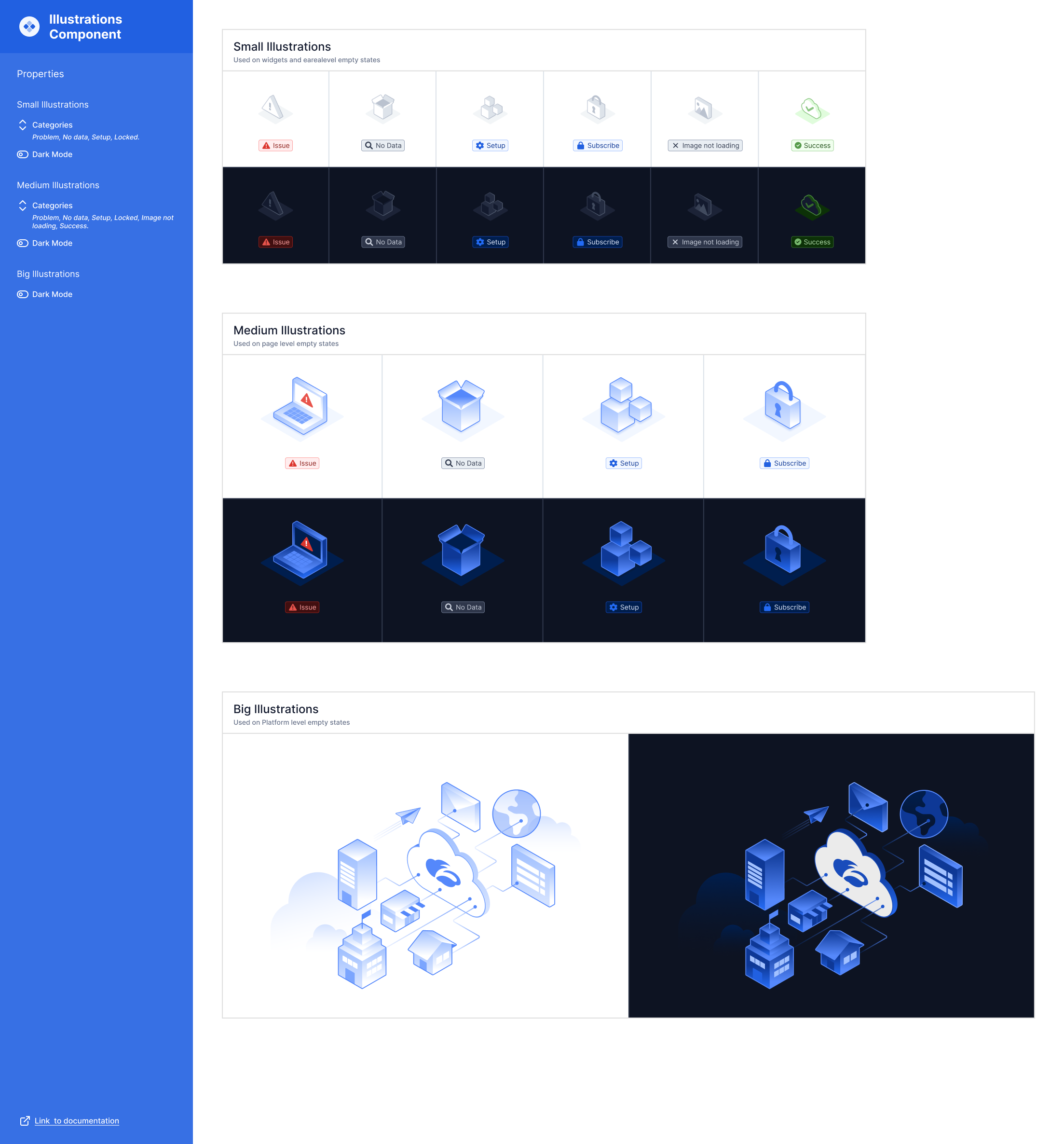 Illustrations for Empty States, Errors, etc