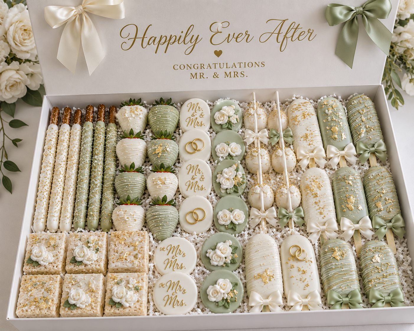 Love Is Sweet Wedding Celebration Treat Box