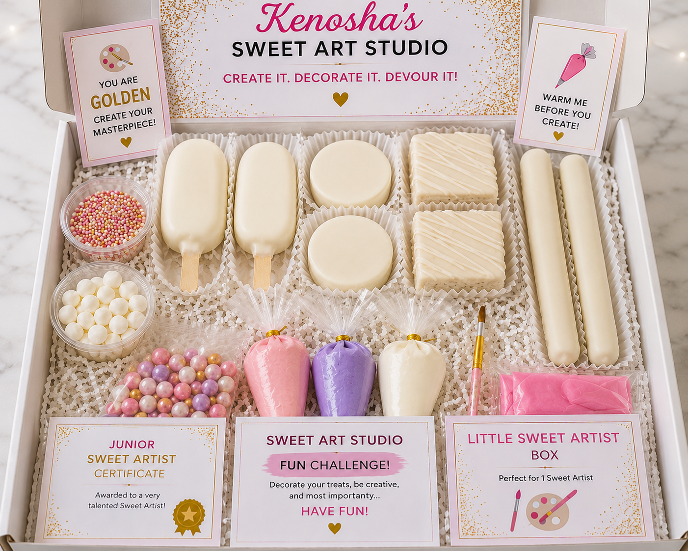 🎨 Little Sweet Artist Box – Heather Edition