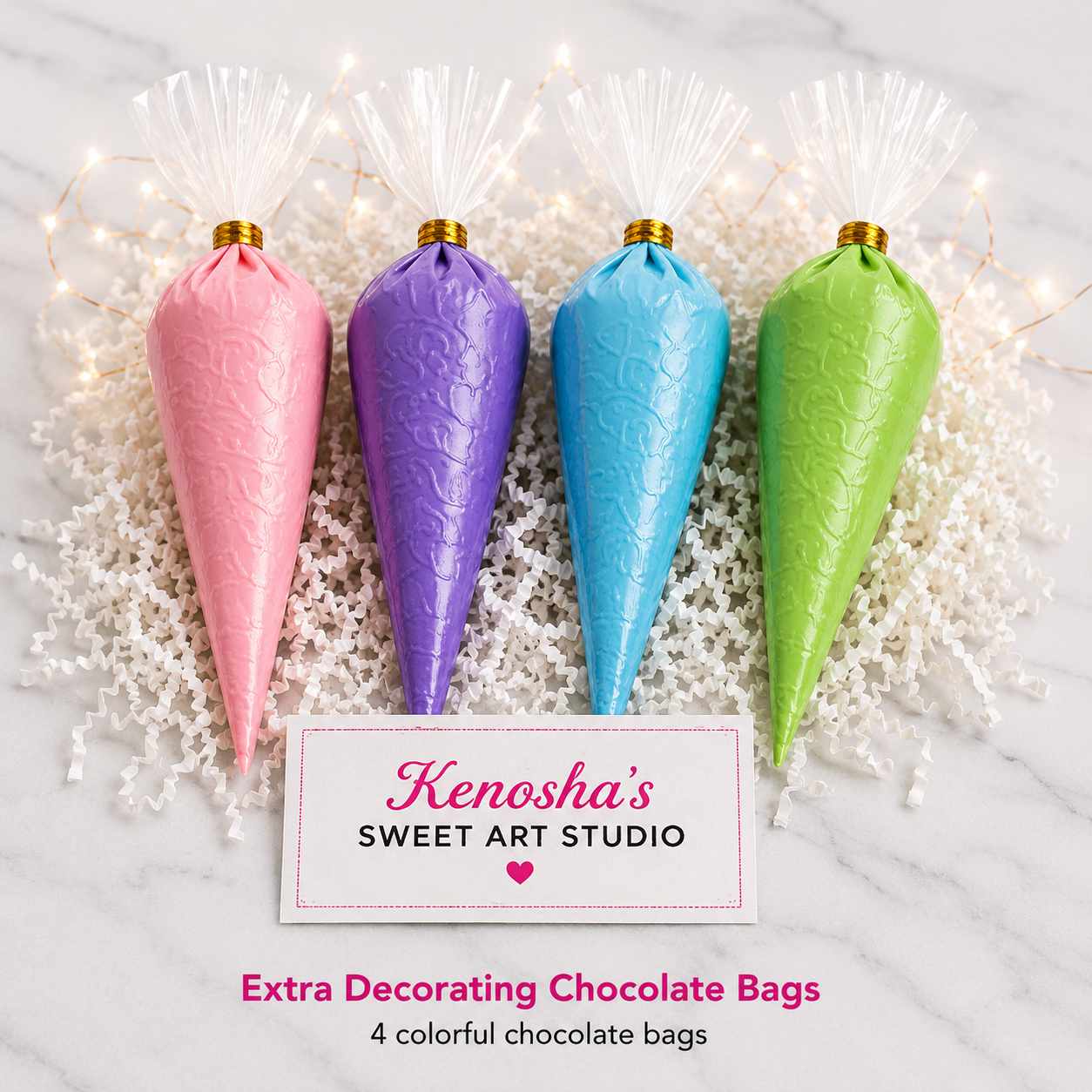 🎨 Extra Decorating Chocolate Bags