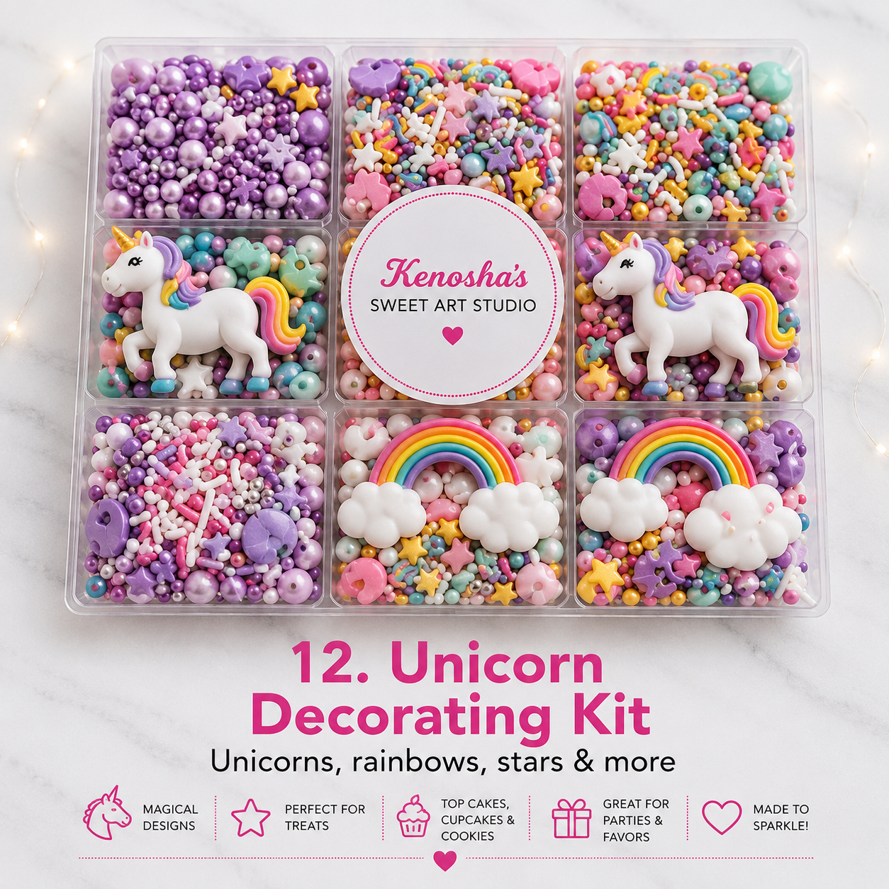 🦄 Unicorn Decorating Kit