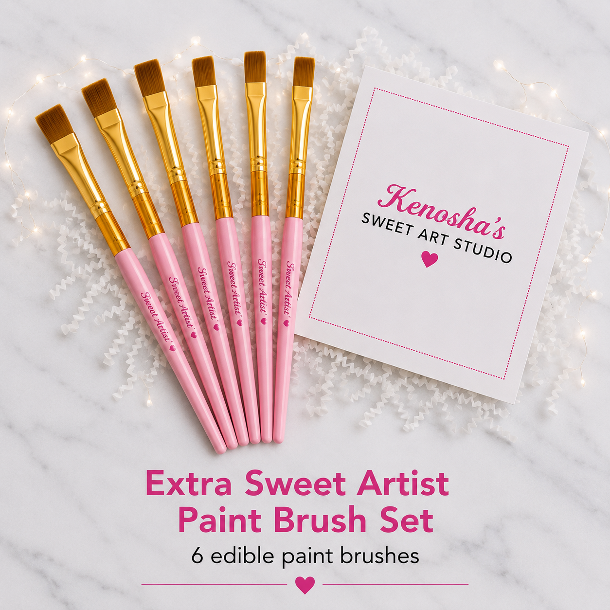 🖌️ Extra Sweet Artist Paint Brush Set