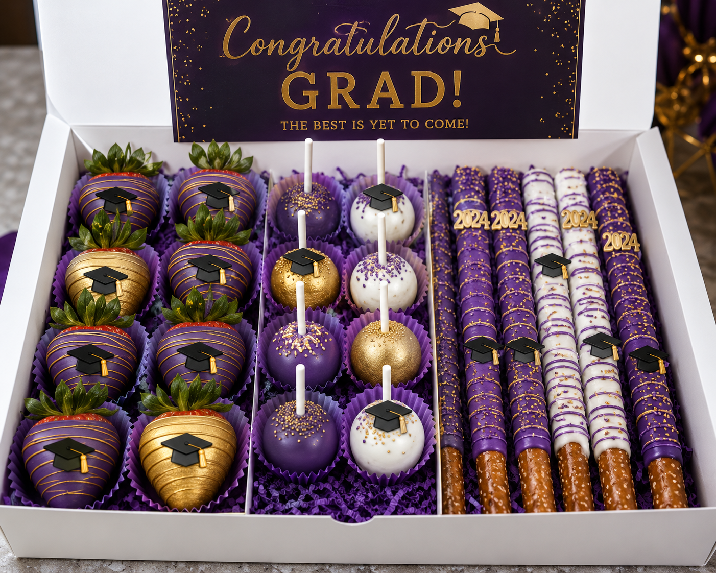 Graduation Celebration Treat Box