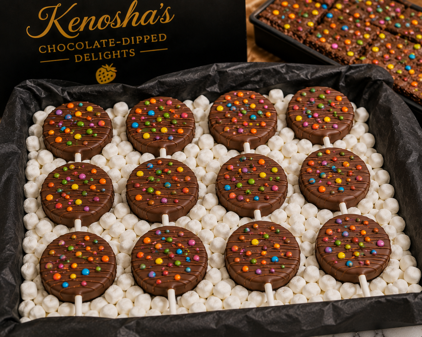 🍫 Cosmic Brownie Cake Pops