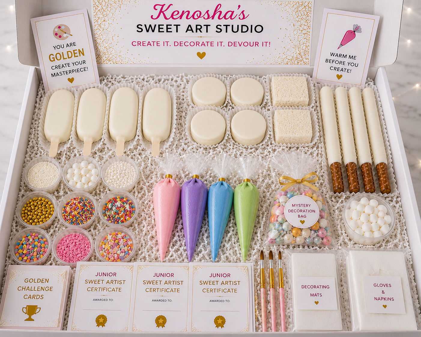 🎨Sweet Artist Party Box – Heather Edition