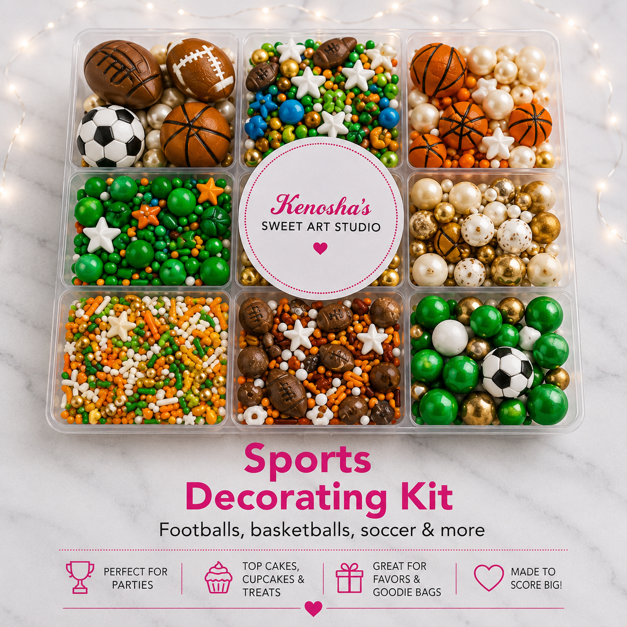 🏈 Sports Decorating Kit