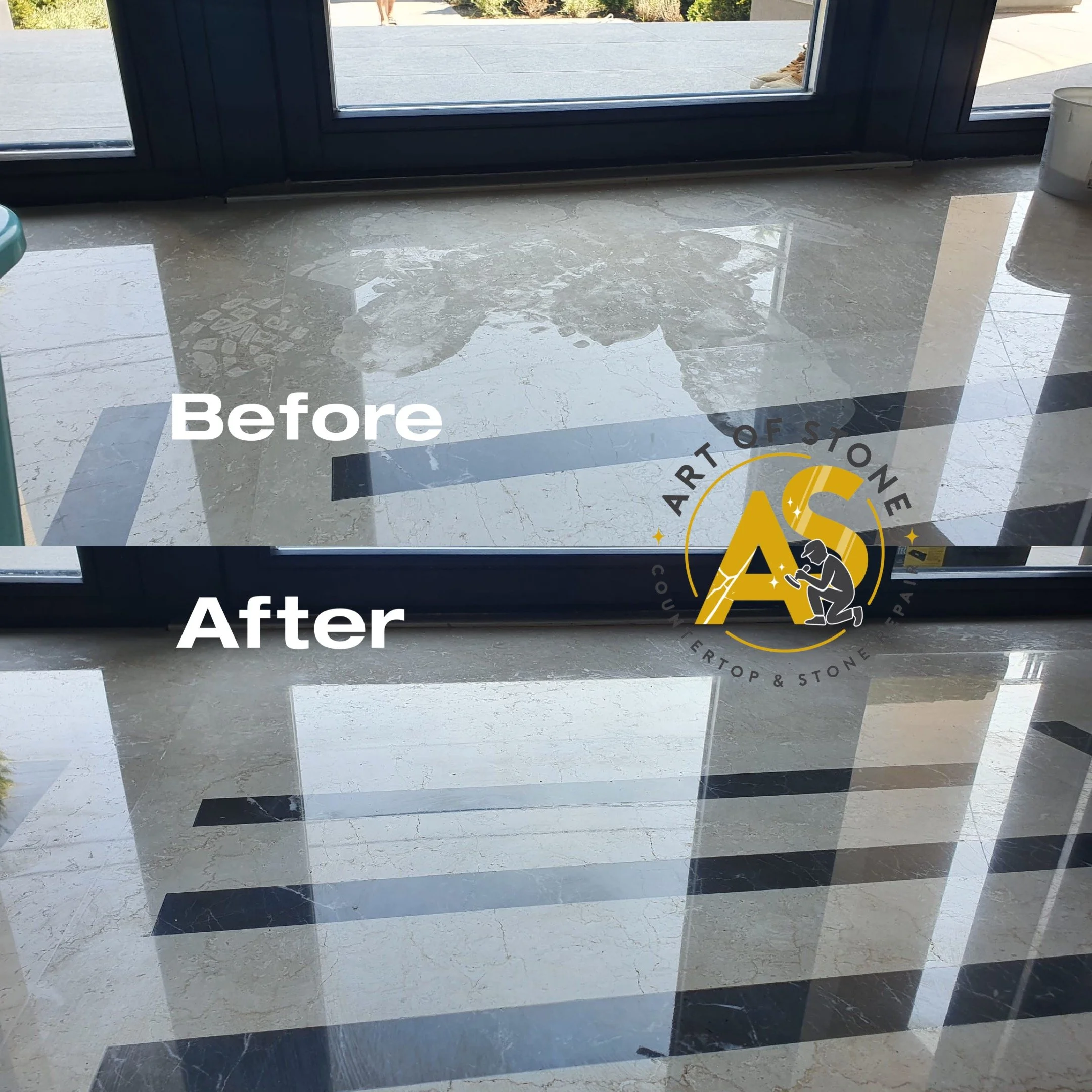Marble Floor Etching Repair in Charleston, SC: Causes &amp; Solutions