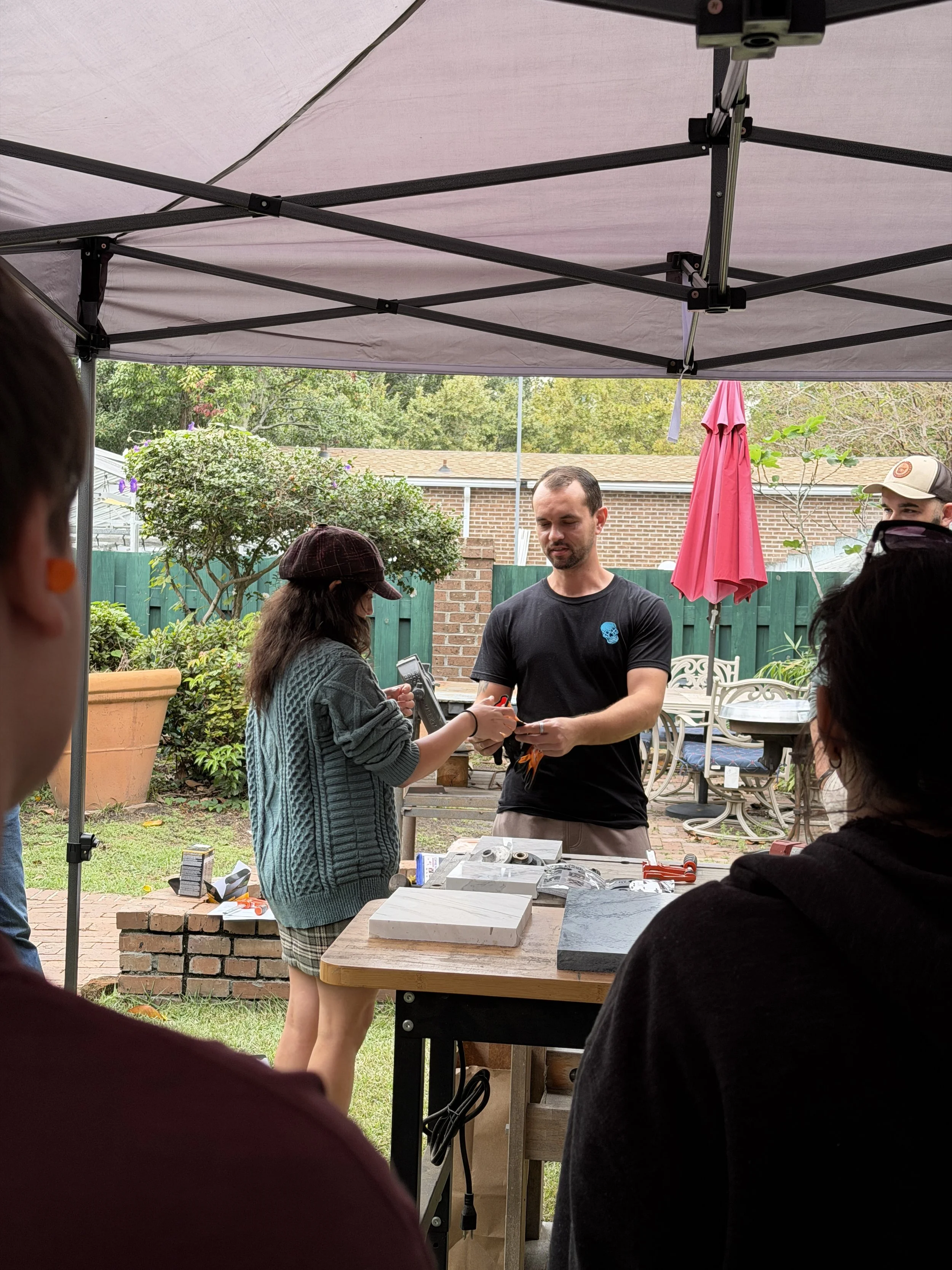 Art of Stone Featured at College of Charleston Masterclass on Natural Stone Craftsmanship