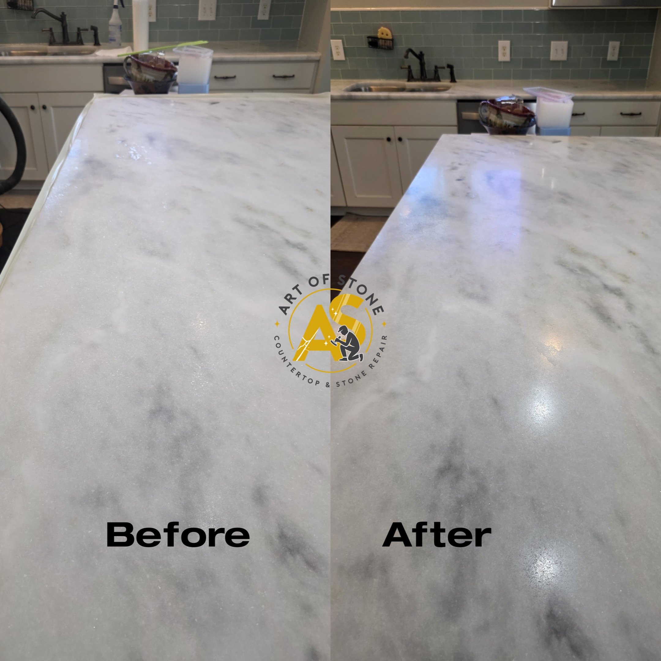 Marble Countertop Restoration