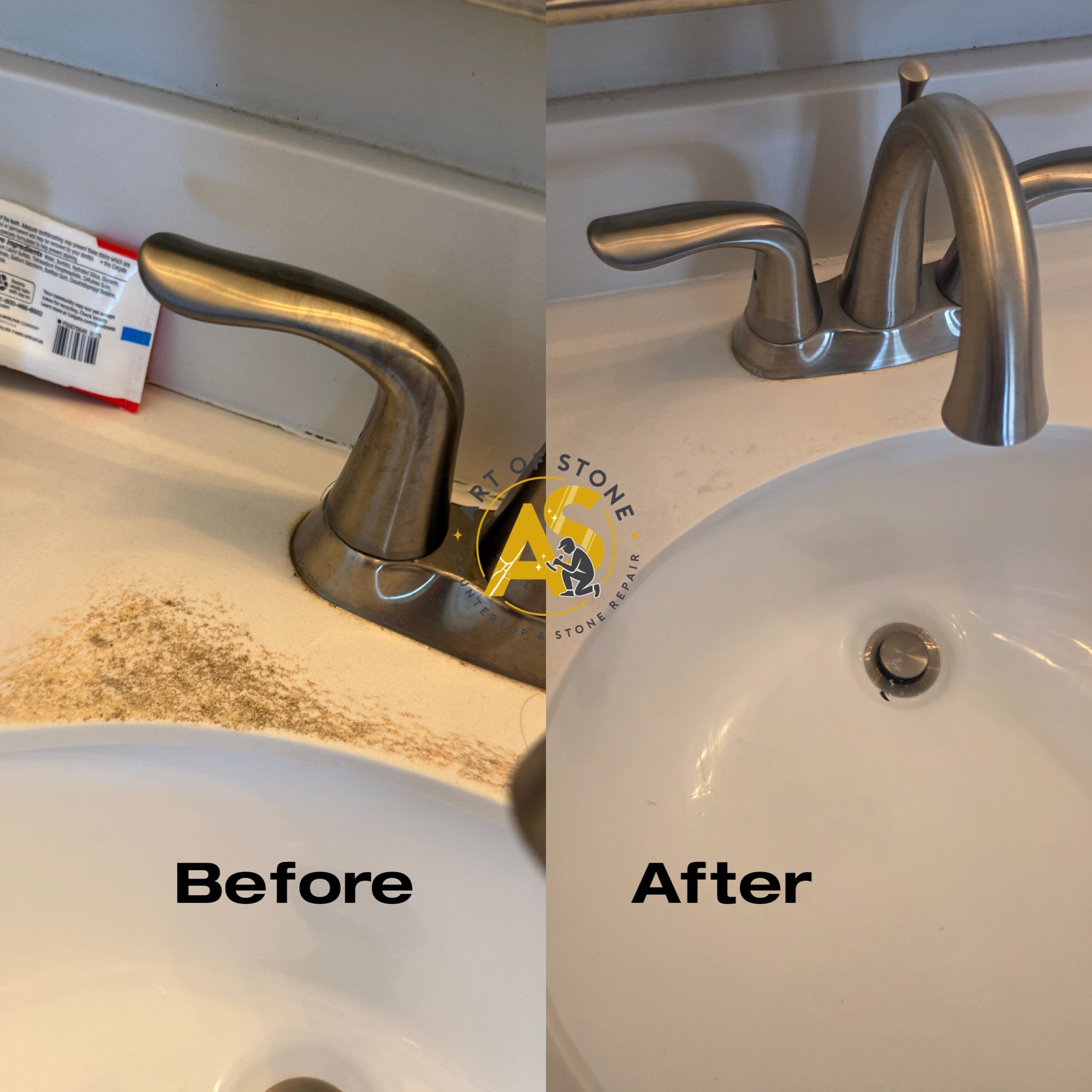 Corian Vanity Restoration 
