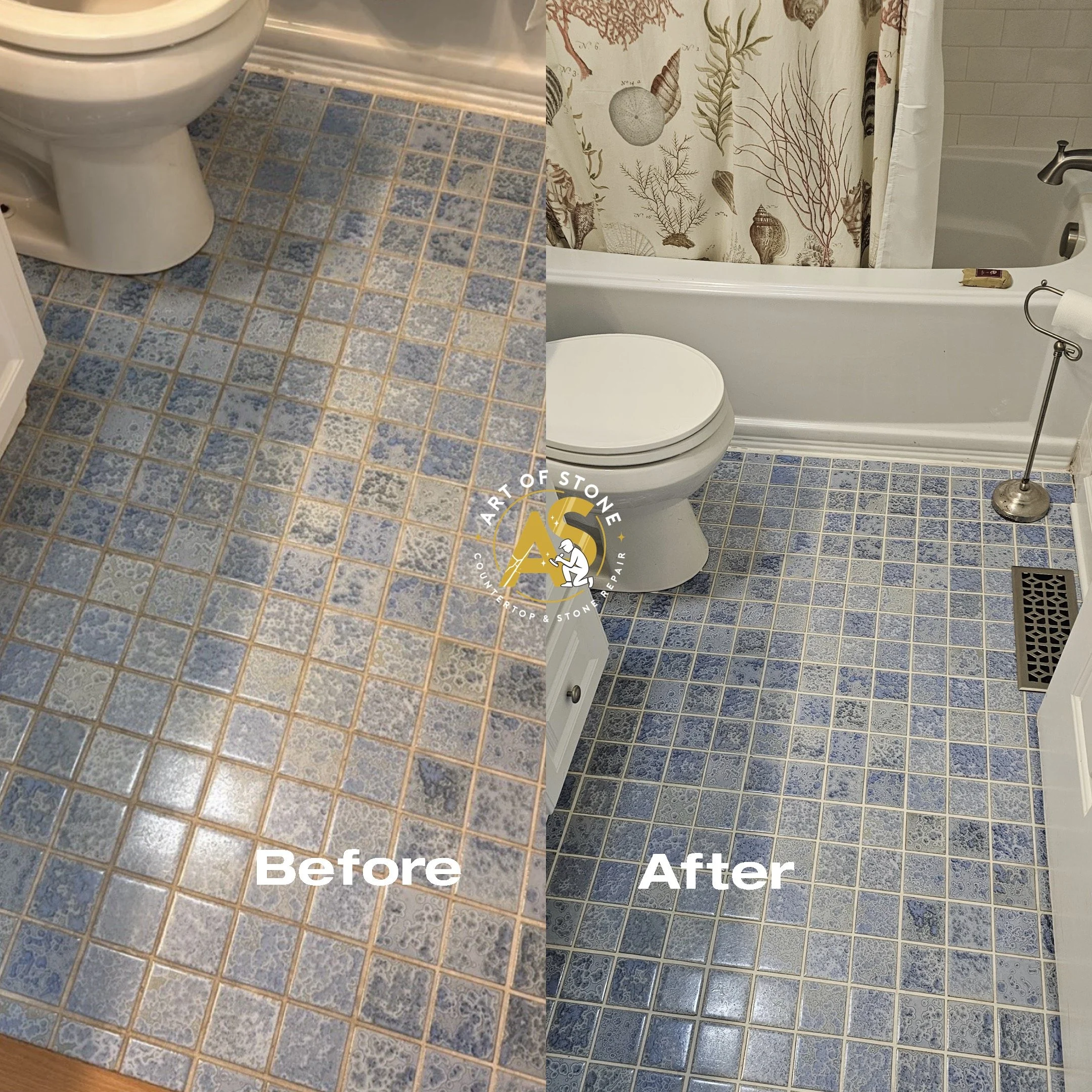Ceramic Tile Deep cleaning & Sealing