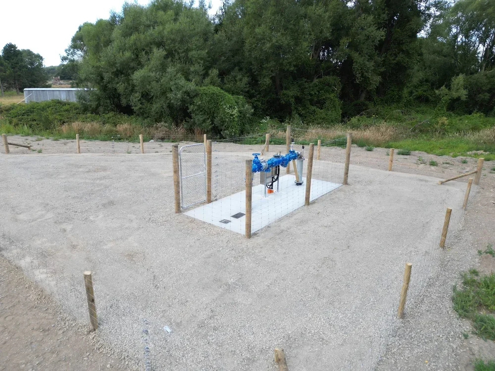 well head, water, pipe, concrete, installation, nz