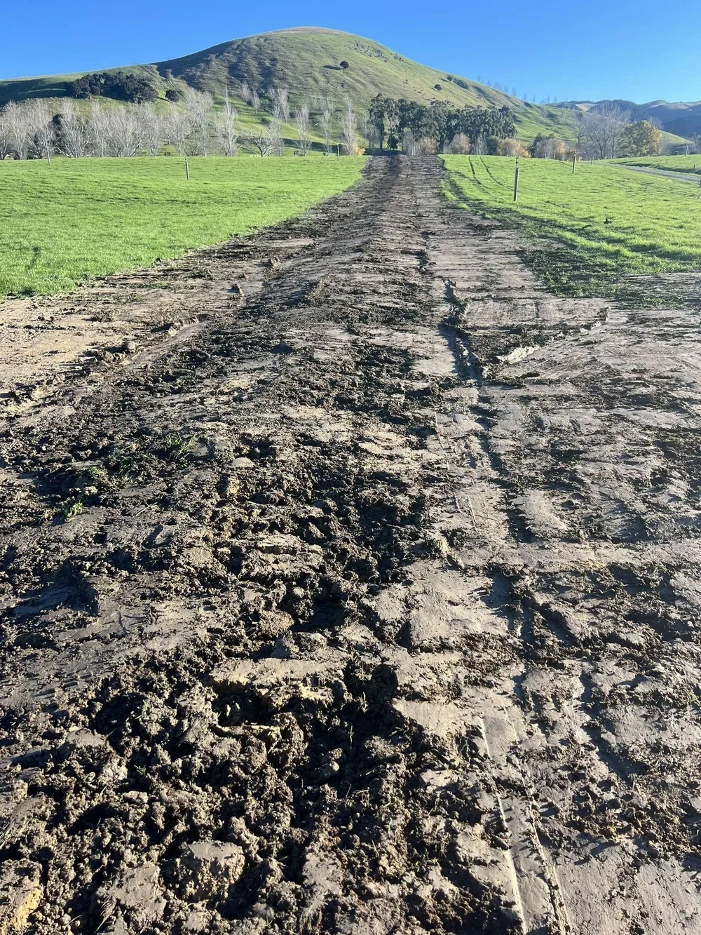 dirt, mud, grass, hills, nz, cantab, chinnery construction ltd, pipeline