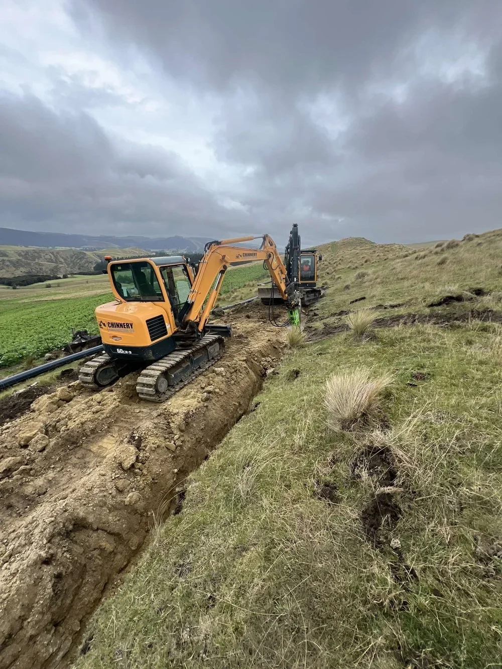 pipeline, pipe work, digger, utility, equipment, hire 