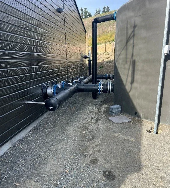 pipes, building, tank, water pipe, hurunui, treatment facility, treatment, water