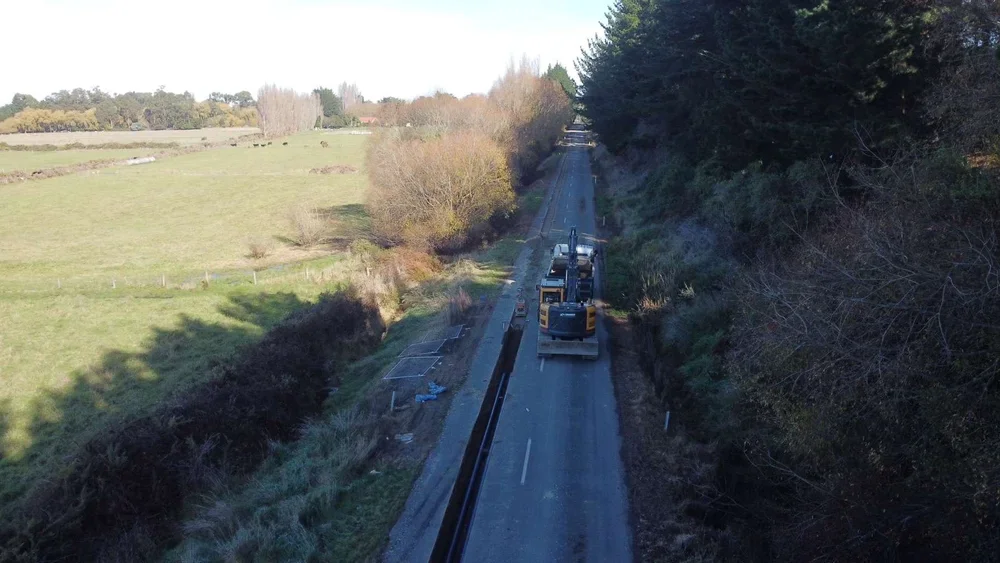farming, pipe, chinnery, trucks, project, amberley