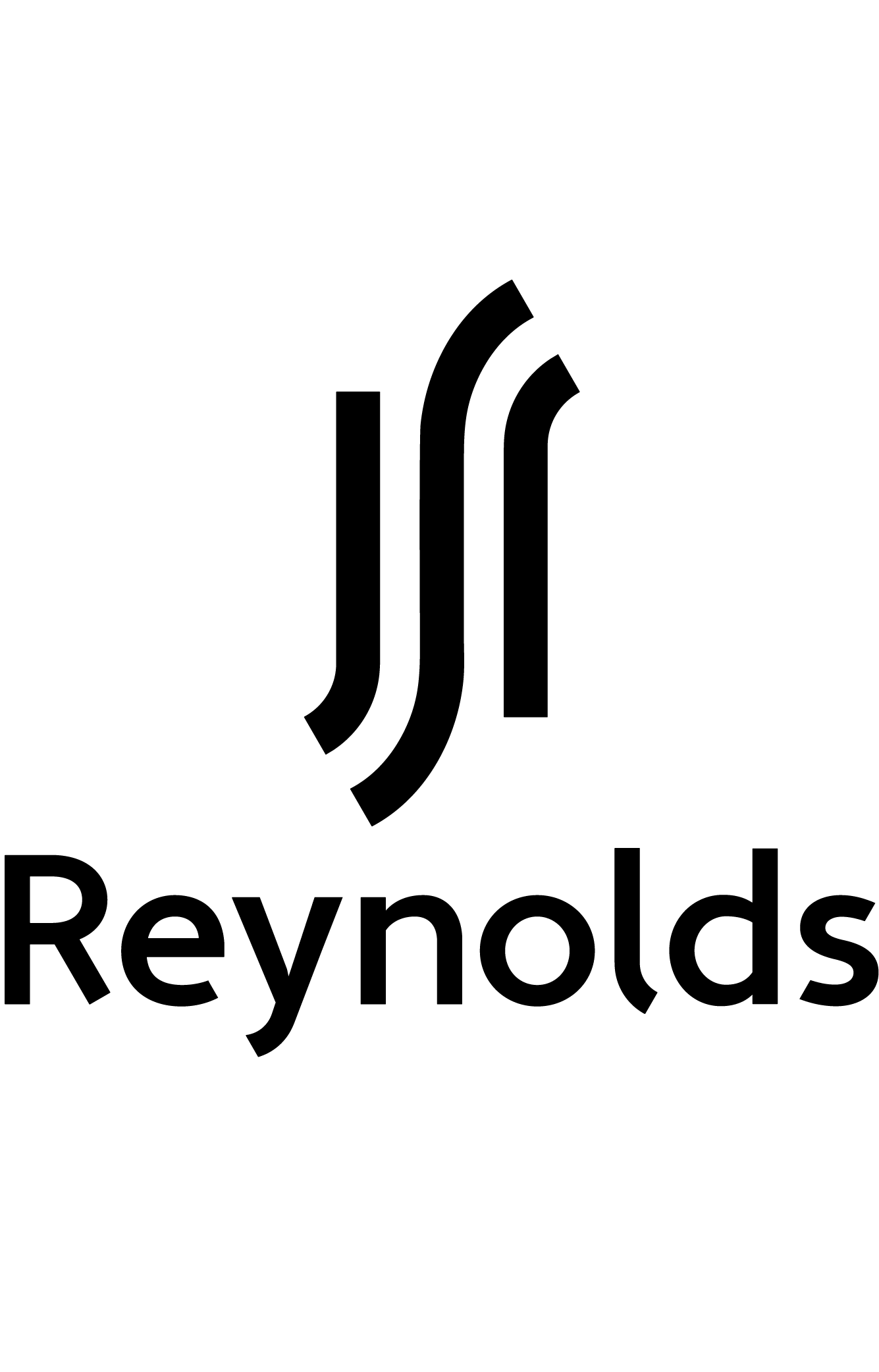 Reynolds heating or ventilation logo featuring stylized black lines above the company name.
