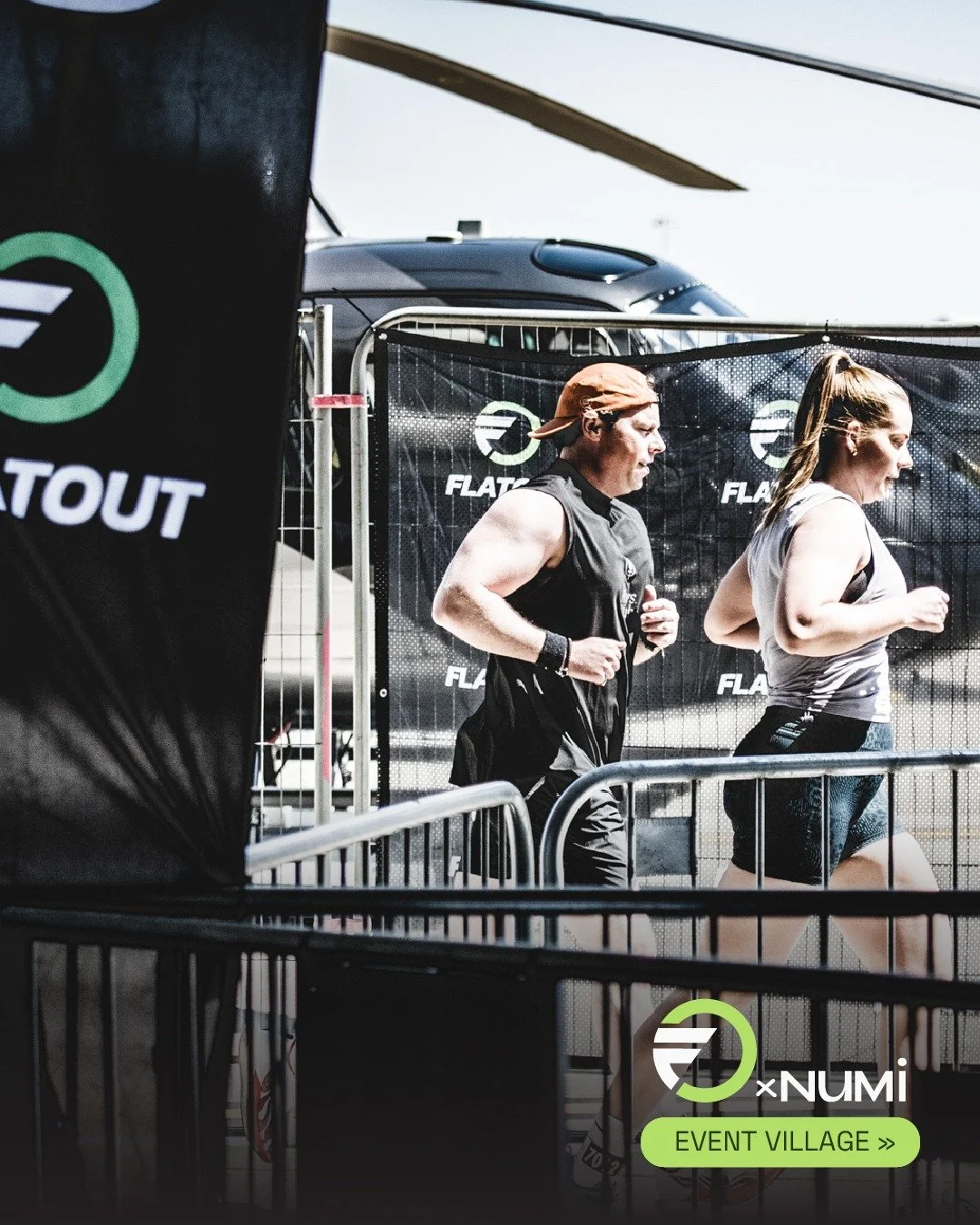 NuMi x FLATOUT

FLATOUT  is a prestigious hybrid fitness course that combines running and functional workout zones in an exciting format. 

We will be demo-ing VO₂ and zone mapping with our trusty Wattbike Watson in the event village. So, if you&rsqu