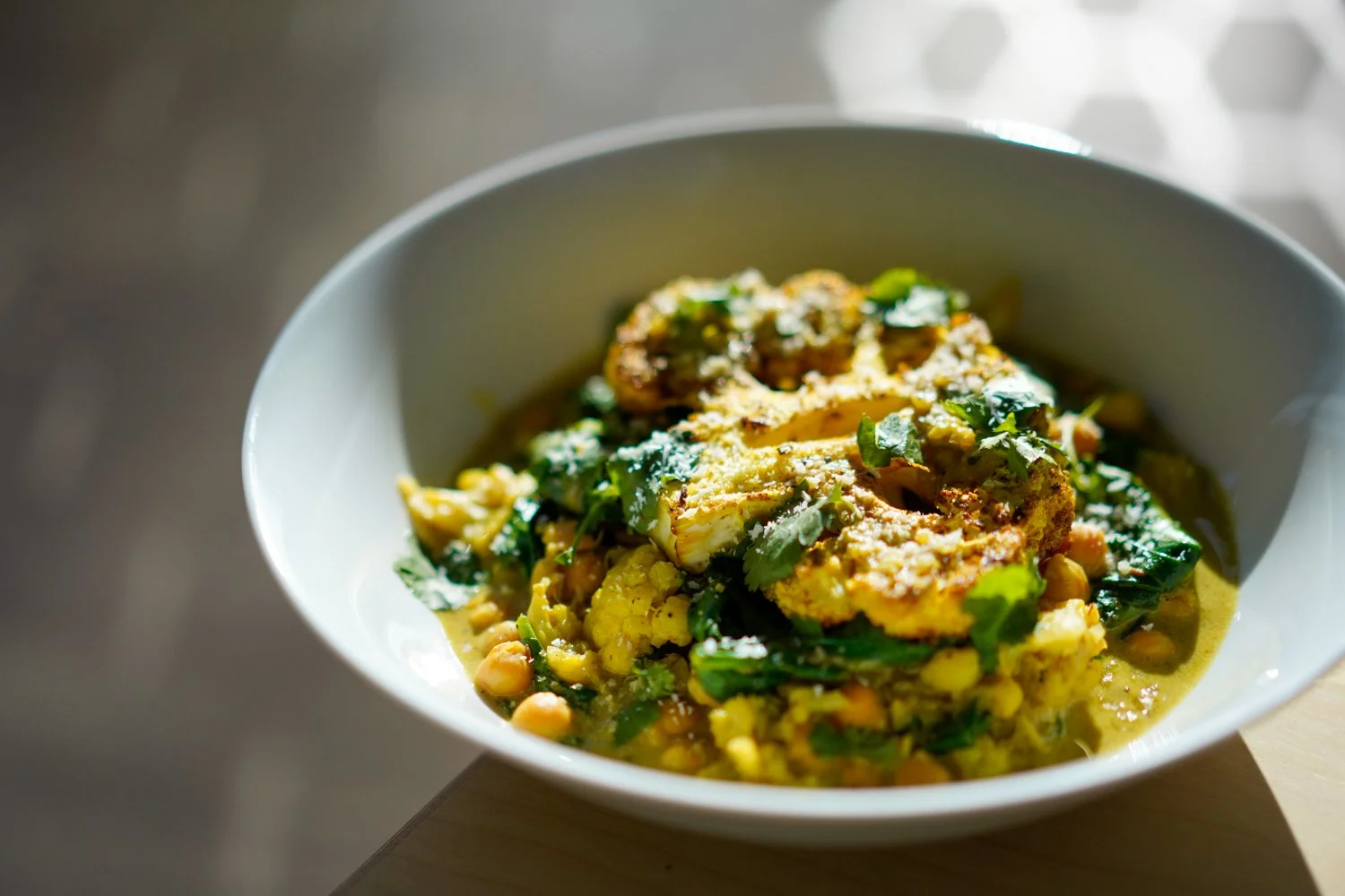 Cauliflower & Chickpea Curry