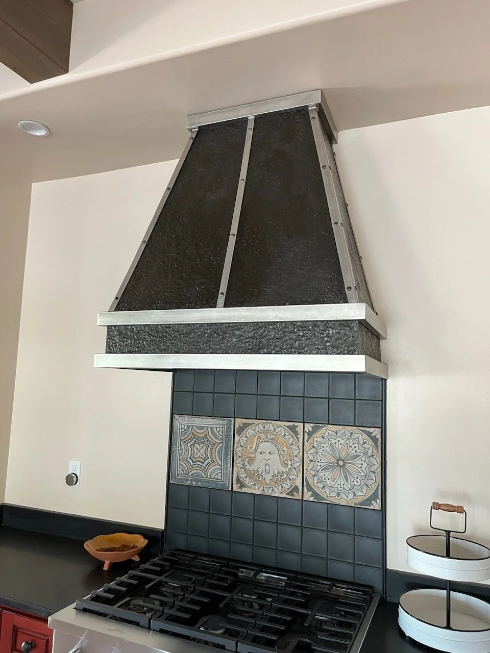 Forged Kitchen Range Hood Stainless Steel