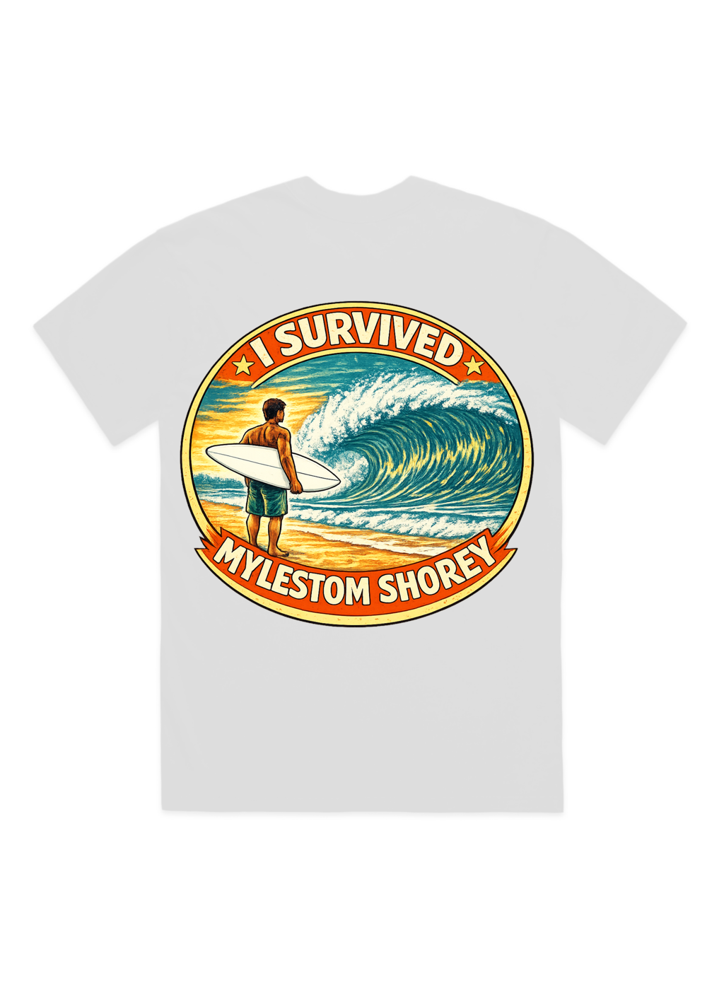 I Survived Mylestom Shorey (FREE POSTAGE)