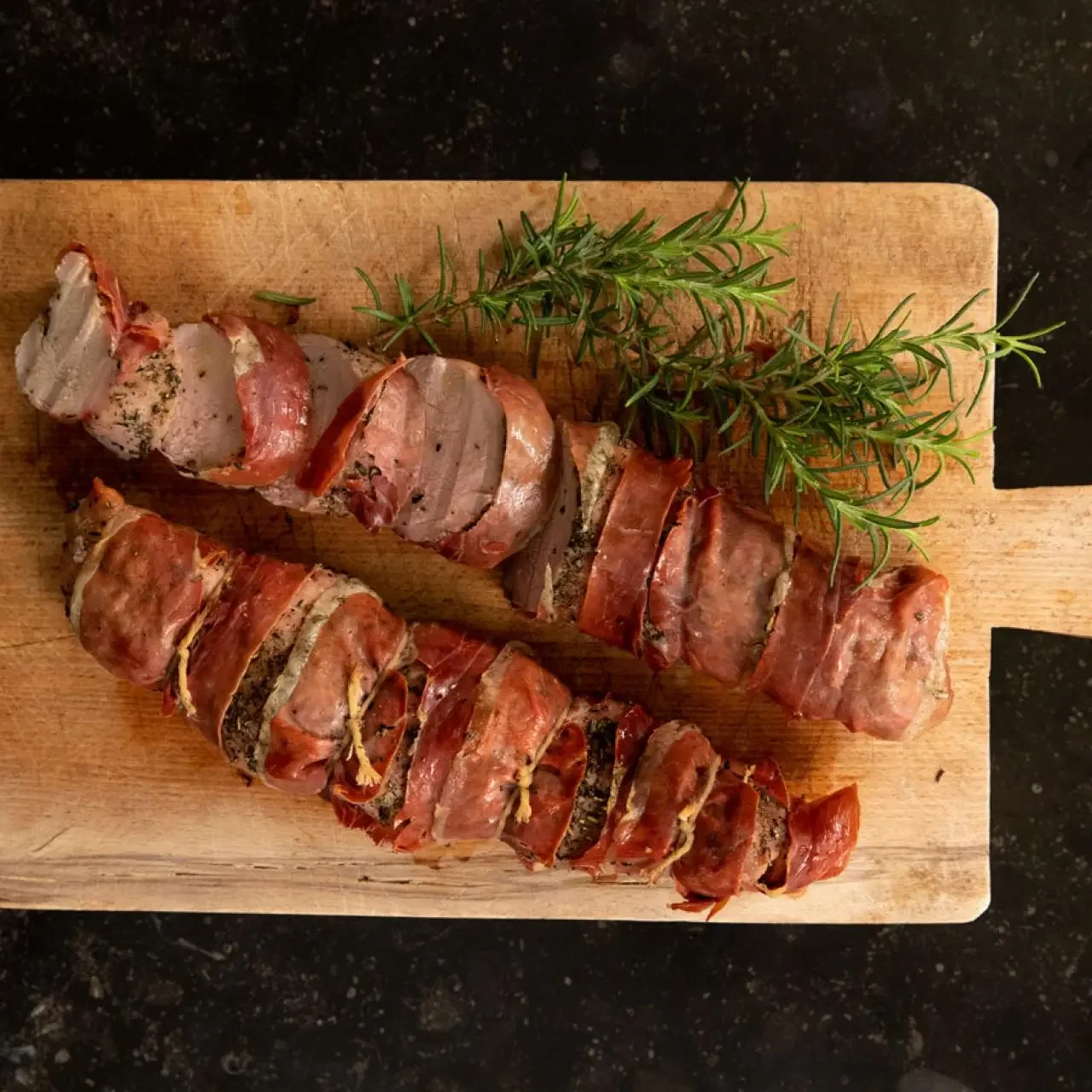 Pancetta Wrapped Pork Loin