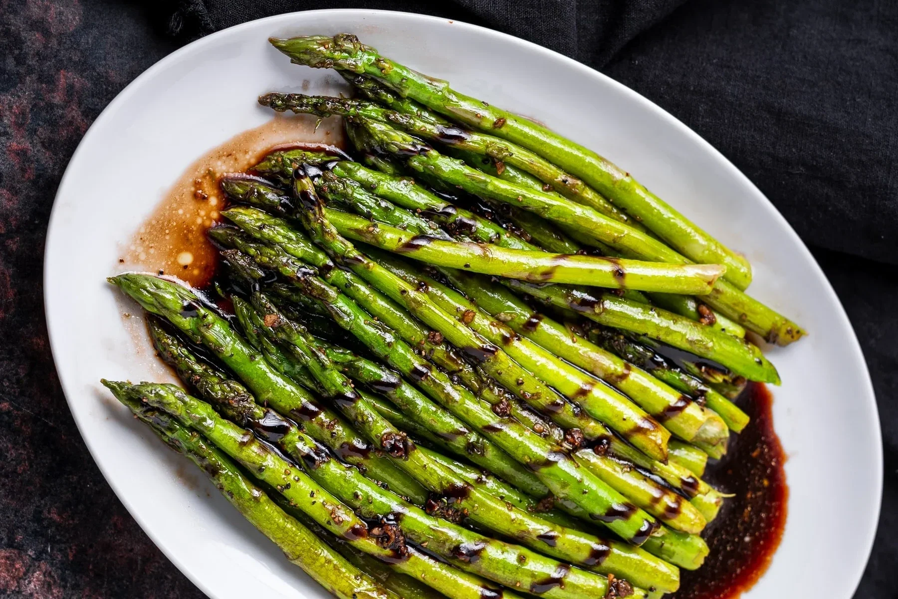 Balsamic Roasted Asparagus