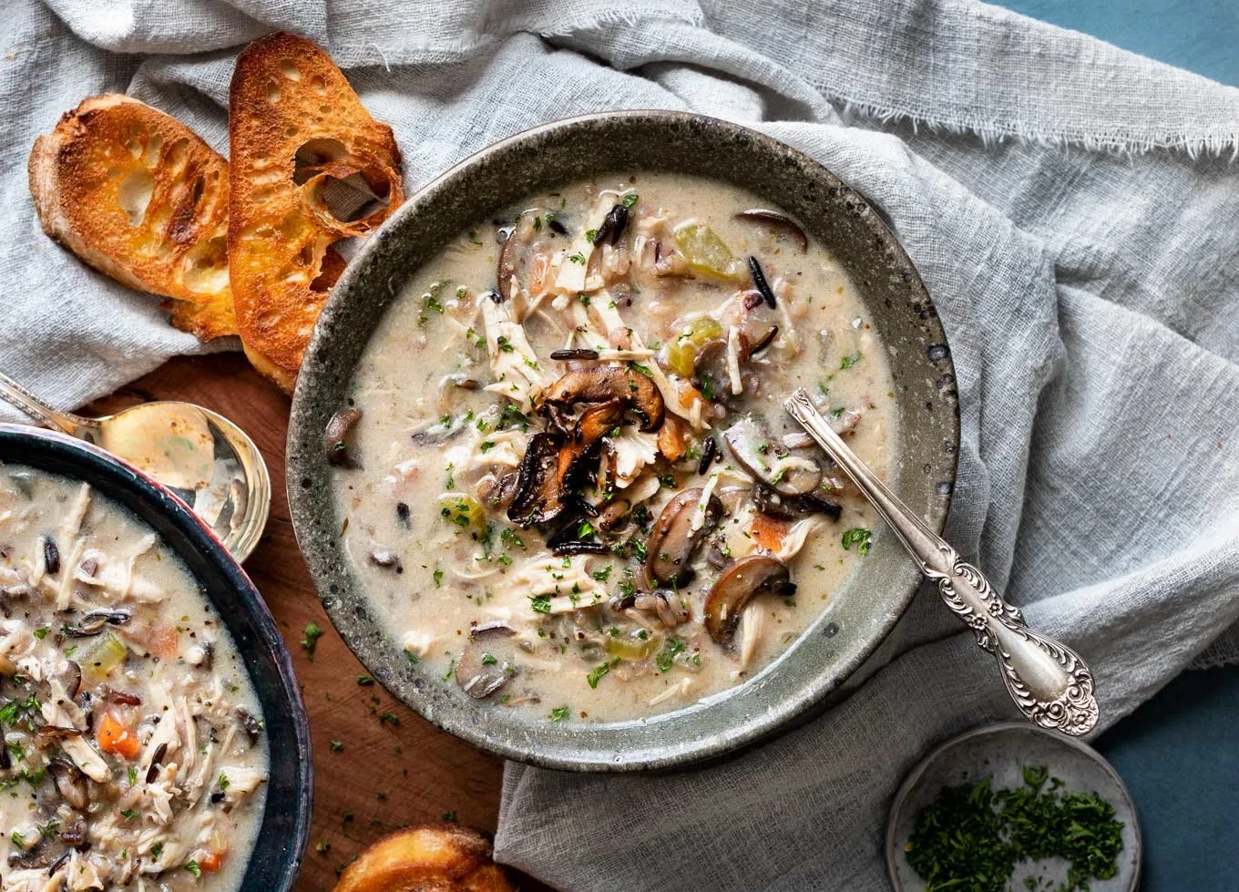 Chicken &amp; Wild Rice Soup