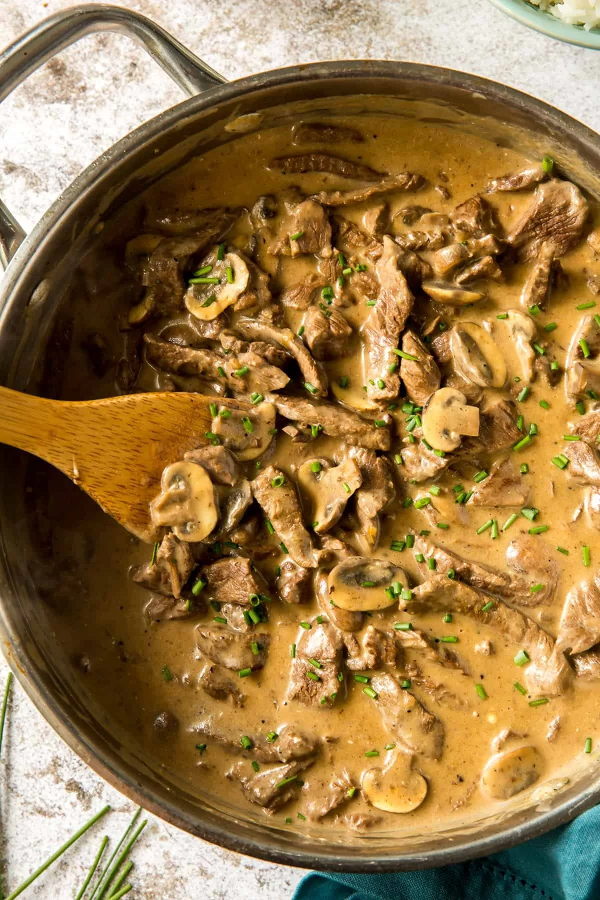 Steak Stroganoff
